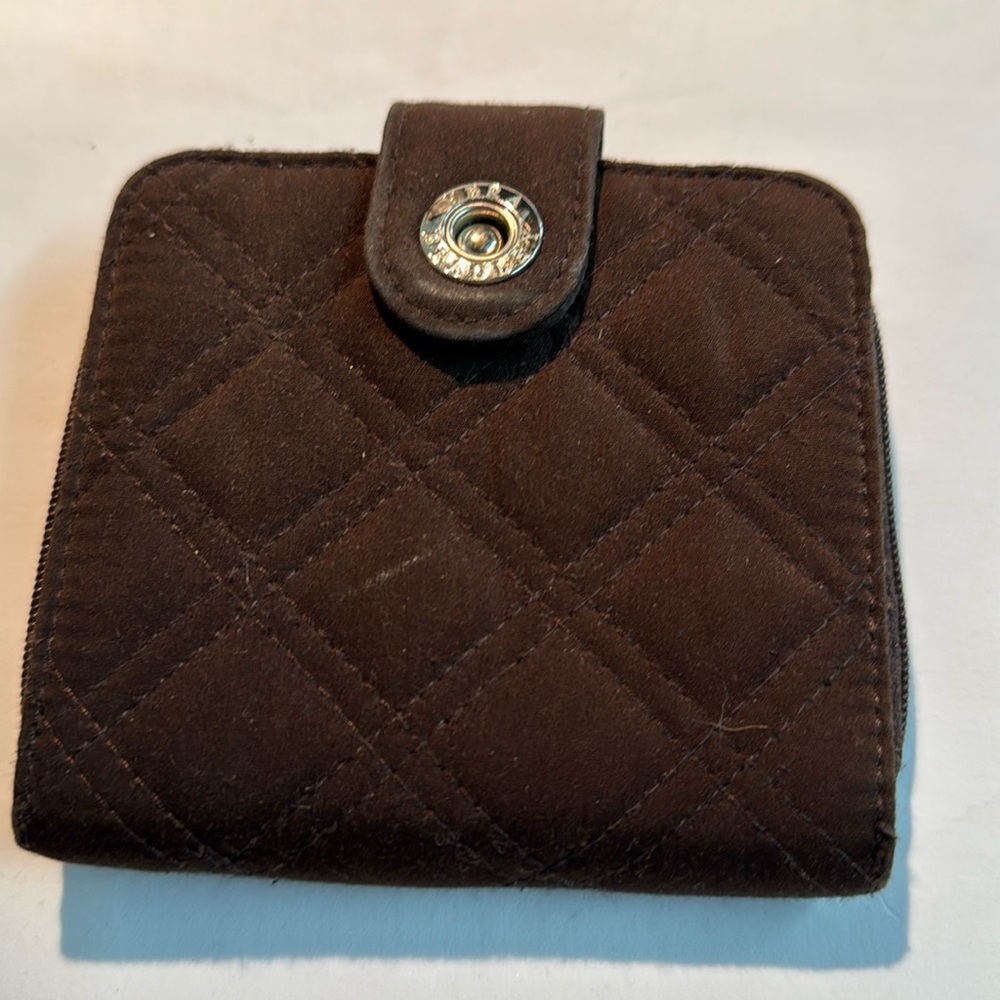 Vera Bradley wallet brown
